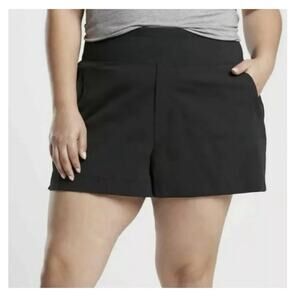 Athleta Trekkie North Black Short size 22